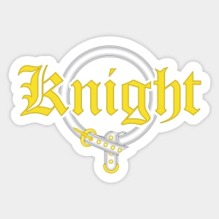 Society for Creative Anachronism - Knight Sticker